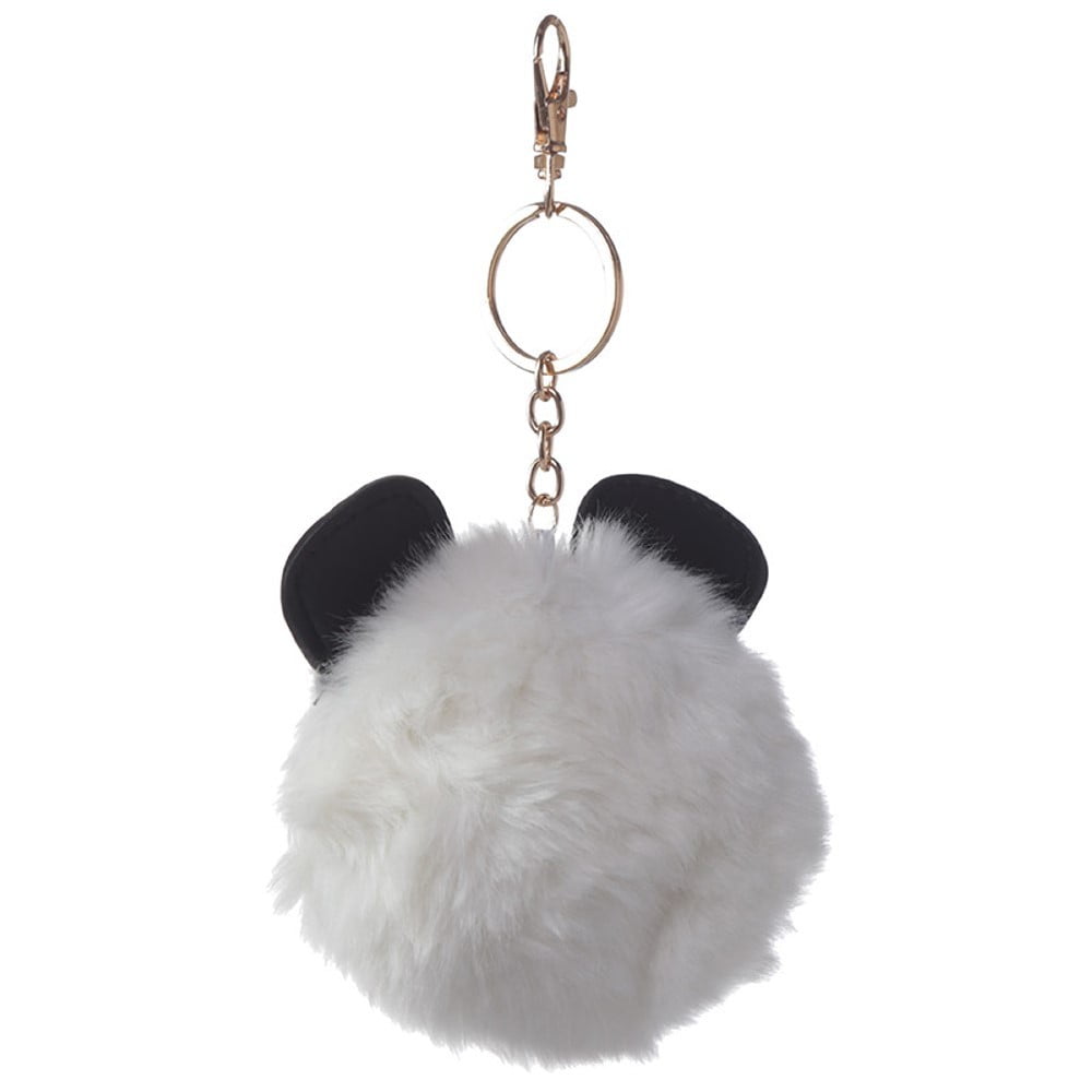 Porte clés pompon Panda