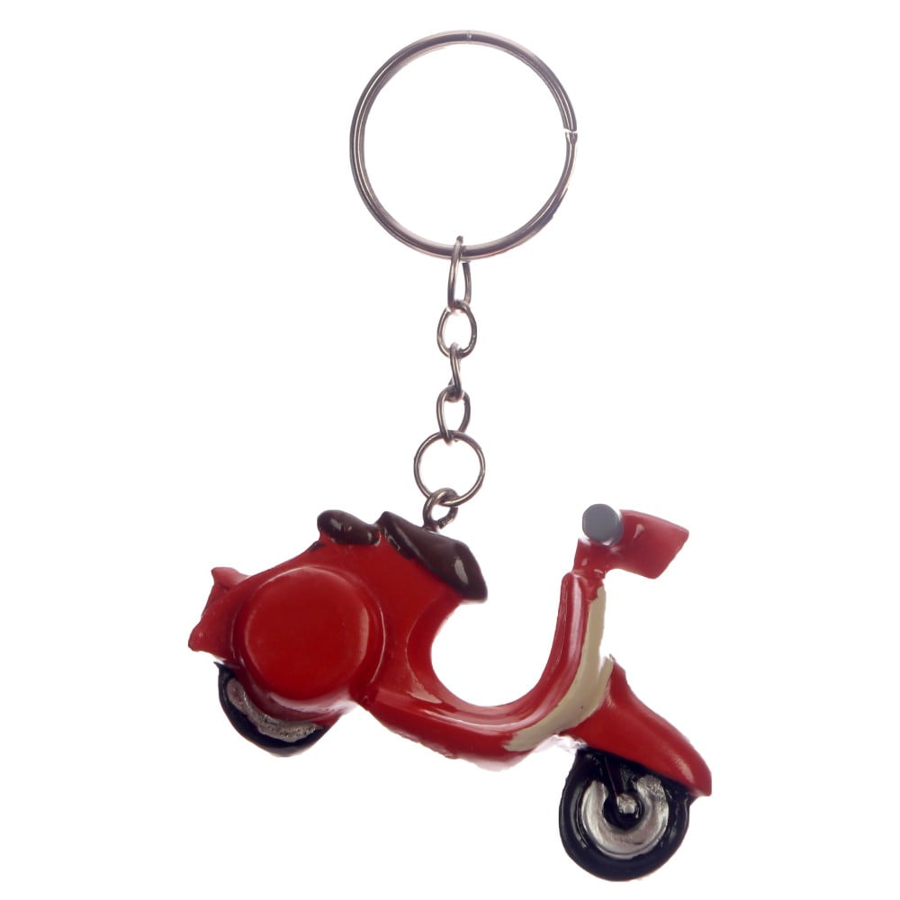 Porte clés Scooter vespa rouge