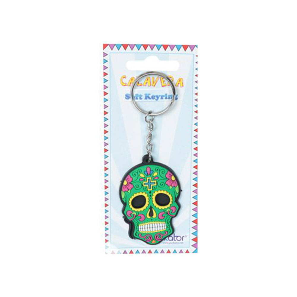 Porte-clés crane mexicain prénom personnalisé - Cadeaux