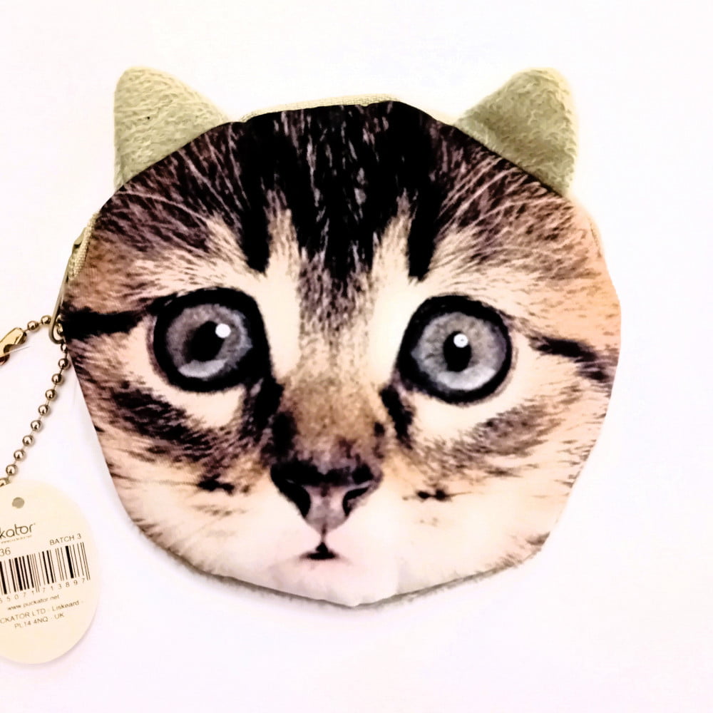 Porte monnaie chat