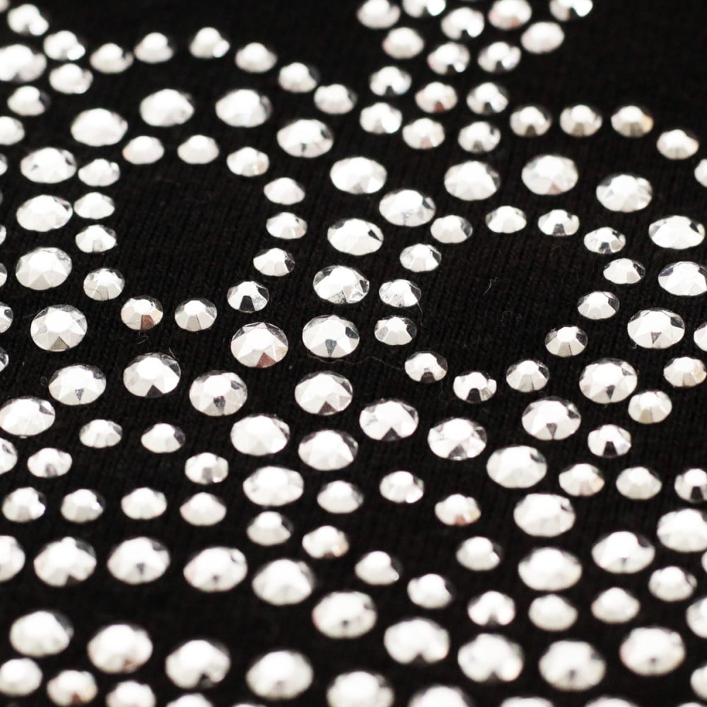 Strass Thermocollant pour textile Yin & Yang