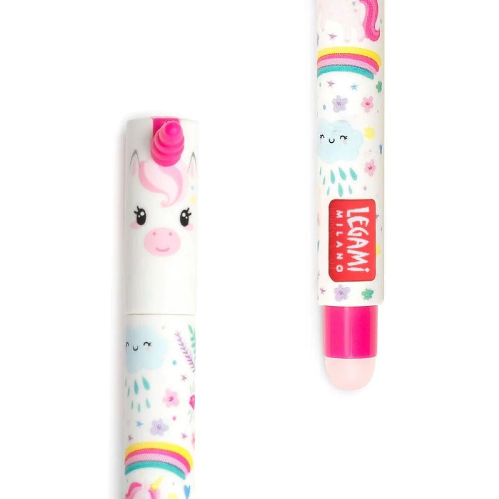 Stylo Gel Effaçable Legami Unicorn