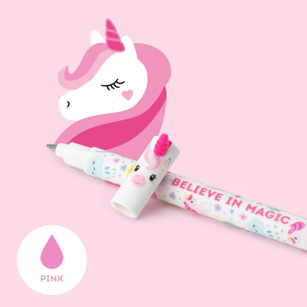 Stylo Gel Effaçable Legami Unicorn