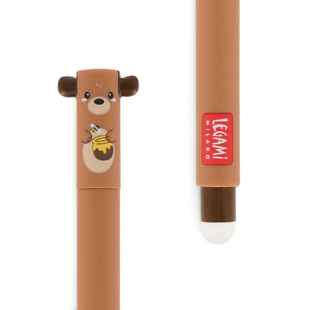 Stylo Gel Effaçable Legami Teddy Bear