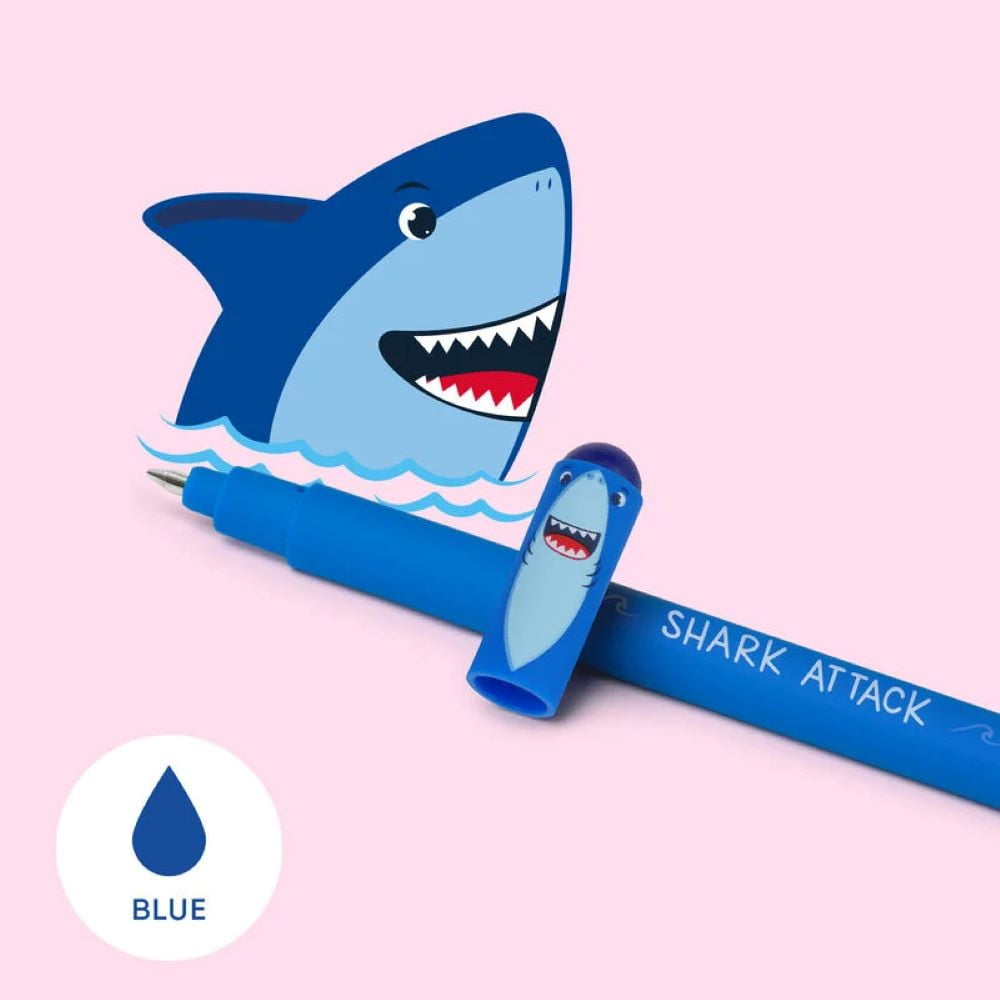 Stylo Gel Effaçable Legami Shark