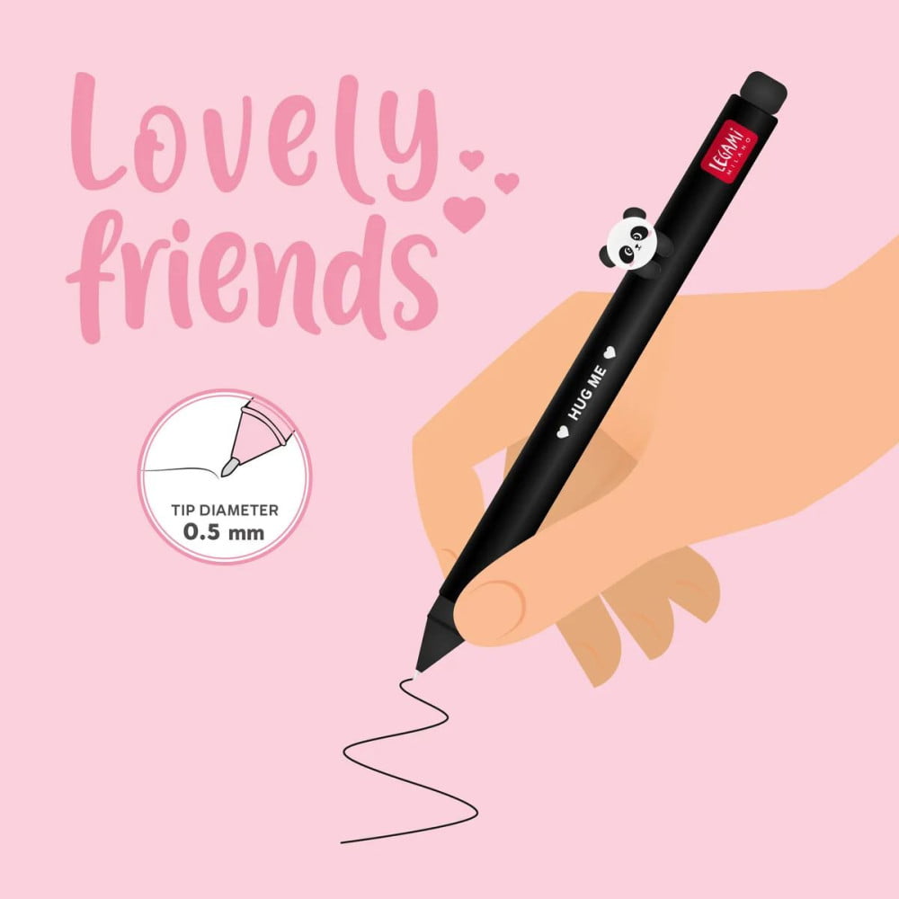 Stylo Gel Lovely Friends Legami Panda