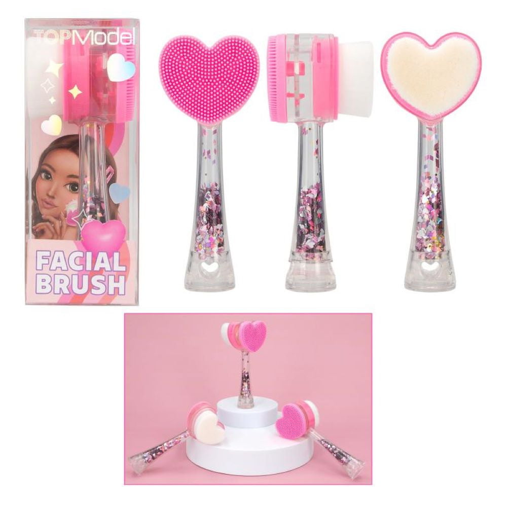 TOPModel Brosse visage en forme de coeur BEAUTY and ME