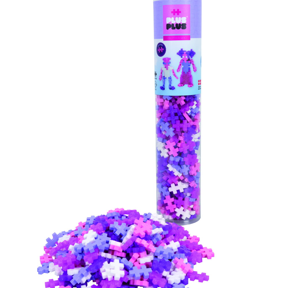 Tube transparent de 240 pièces Glitter