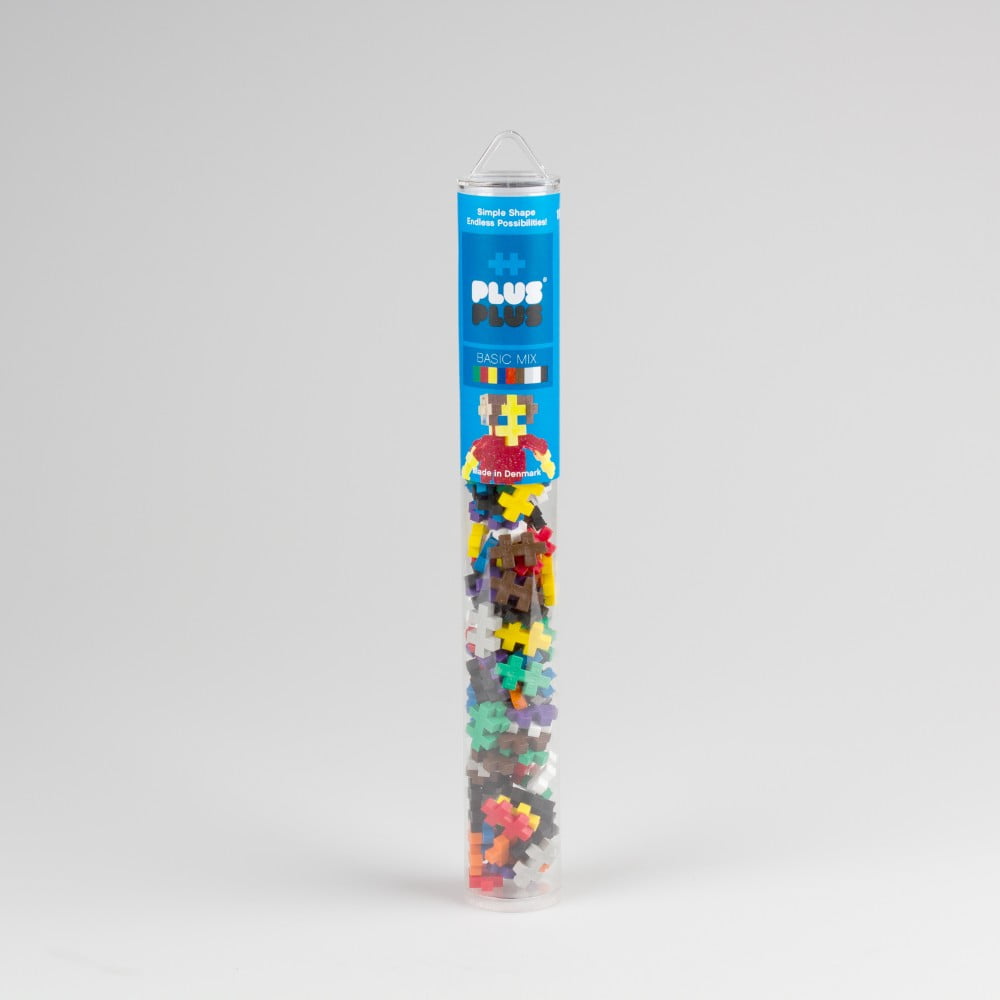 Puzzle Plus-Plus en tube transparent 100 Pièces Classic